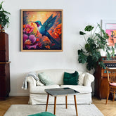 Kolibri-Garten-Puzzle 1000 Teile